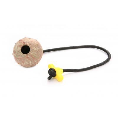 DogTech - 50 cm-es zsinór, müa. T-fogós, "cuppogós", 7 cm apportlabda
